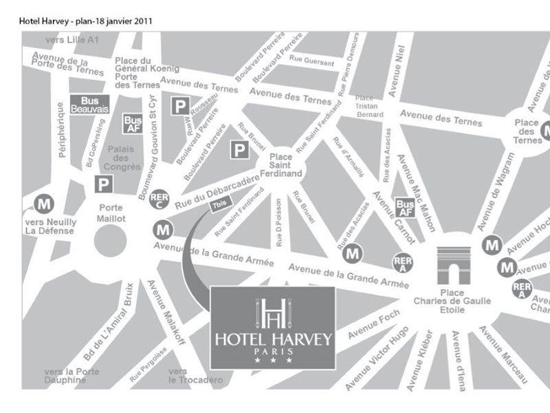 Hotel Harvey Paris Exterior foto